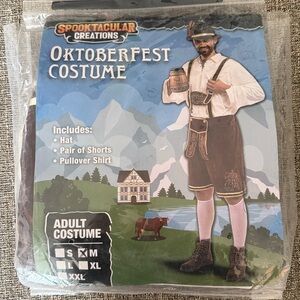 Oktoberfest Costume with Hat and Shorts